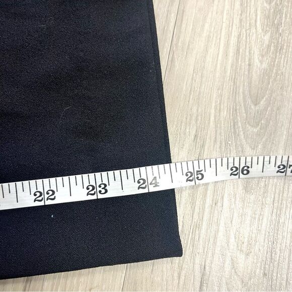 DKNY Jumpsuit Women’s 6 Black High Neckline Sleeveless Cropped Wide Leg - Picture 8 of 9